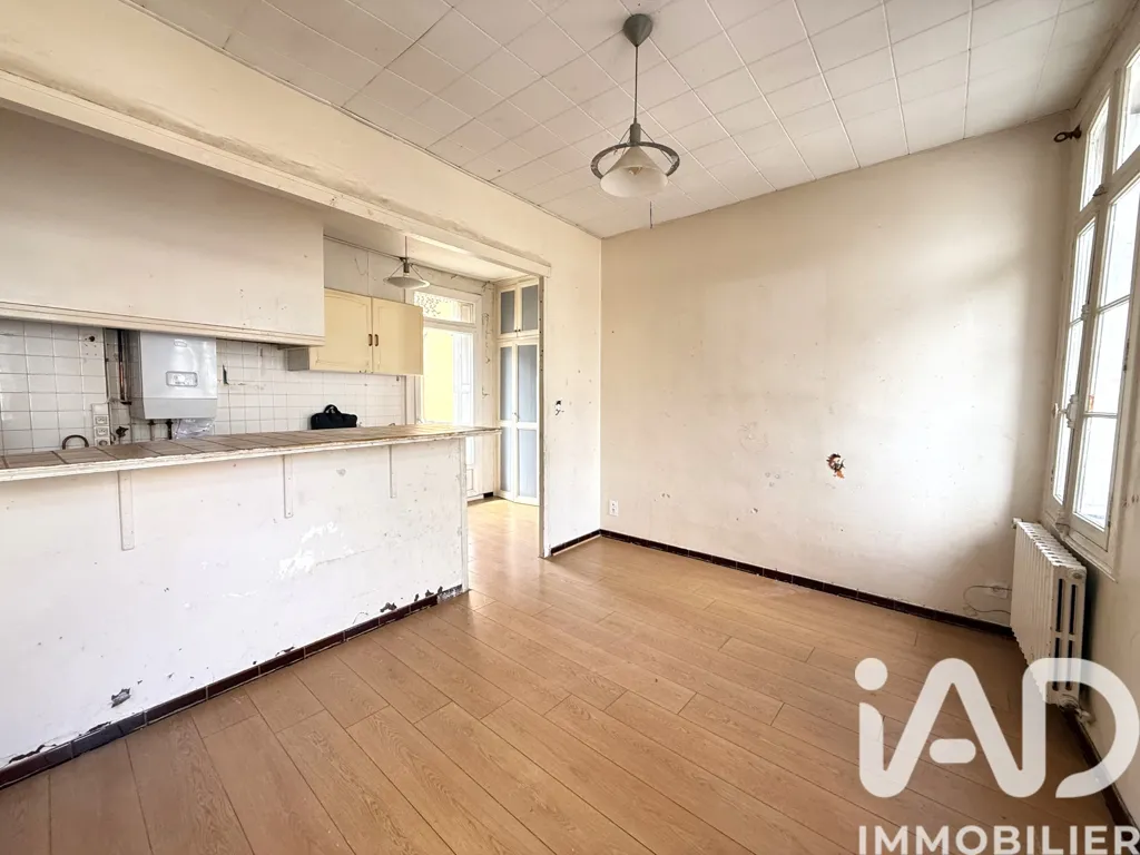 Köök - 3-Bedroom Apartment with Balcony in Perpignan Centre