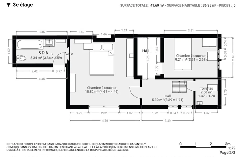 Plan - Immeuble à Rénover avec Jardin à Verviers