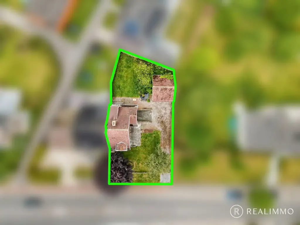 Õhuvaade - Renovatable House with Double Garage in Avelgem