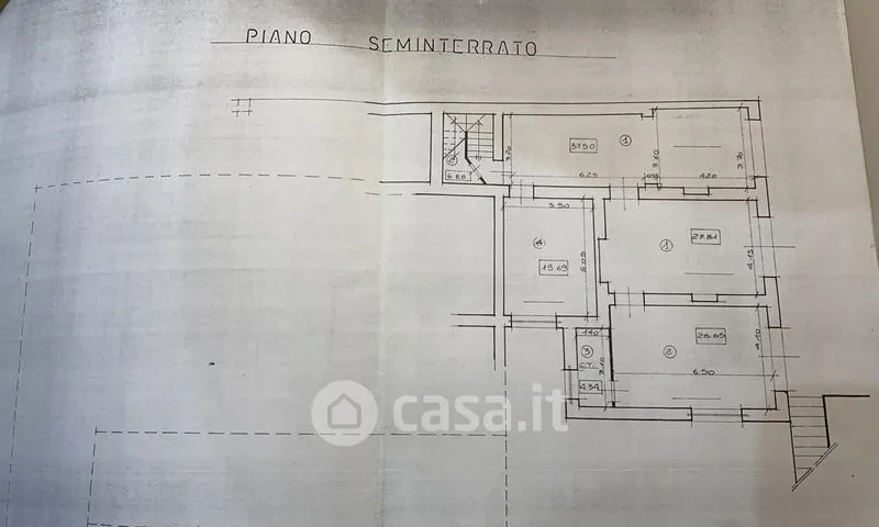 Plan - Villa with Terrace in Borgorose