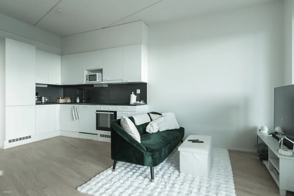 Elutuba - Modern Flat with Glazed Balcony in Saunalahti