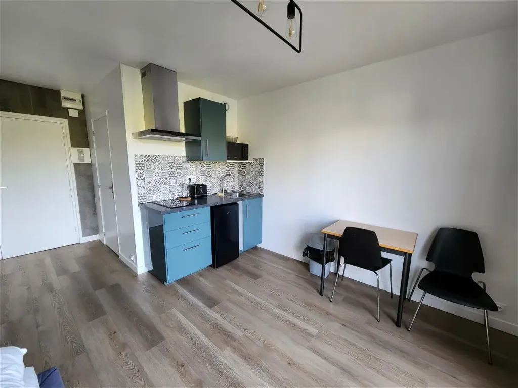 Köök - Studio with Parking in Brest