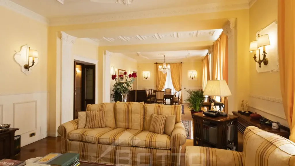 Séjour - Historic Villa with Central Location in Grignasco