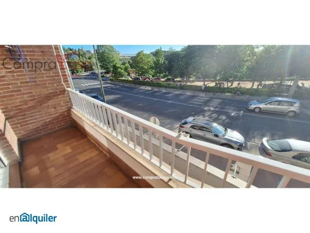 Balcon - Apartment with Terrace on Vía Roma
