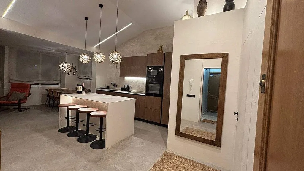 Köök - Luxury Penthouse with Terrace in Alicante Centre