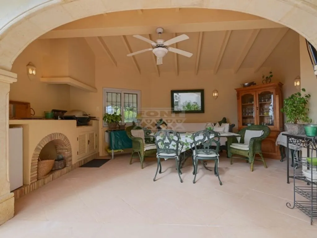 Terrass - Mediterranean Villa with Pool in San Jaime, Benissa