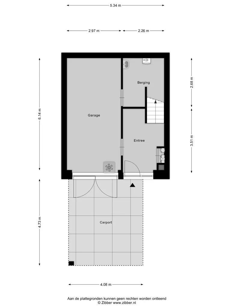 Plan - Dijkwoning with Uiterwaarden View in Arnhem-Zuid