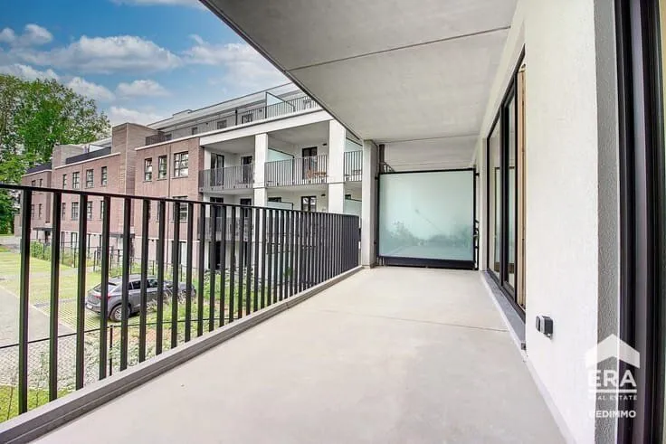 Balcony - Flat with Terrace in Merbraine