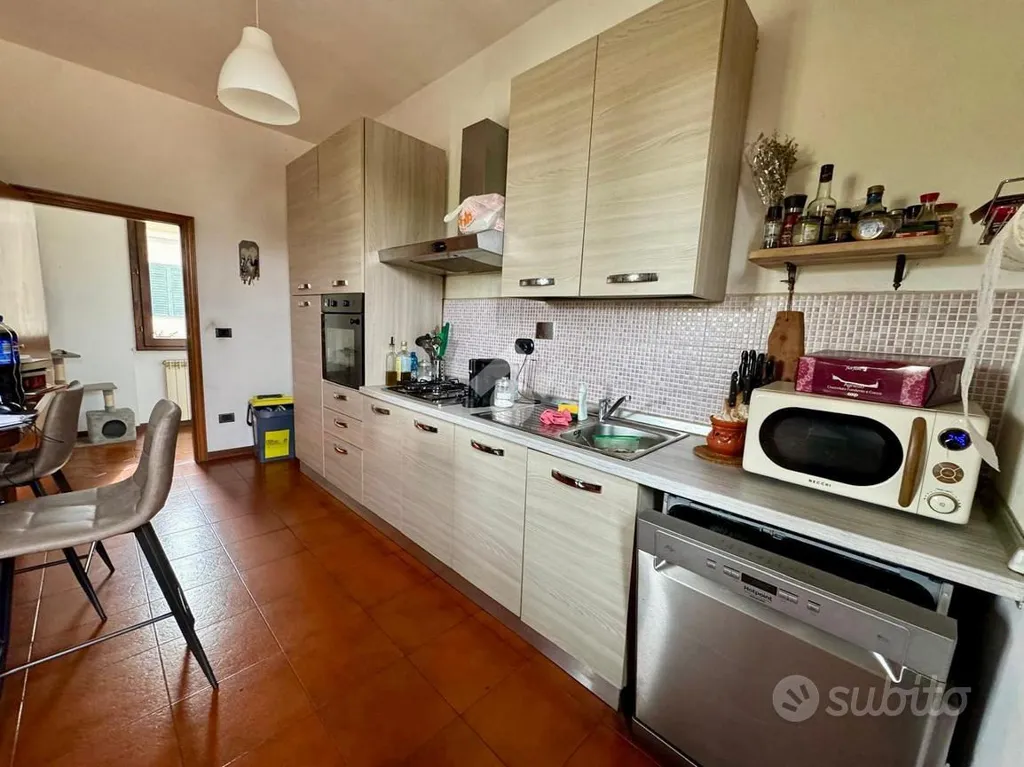Cuisine - 4-Room Apartment with Terrace in Quarrata