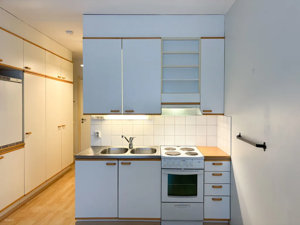 Köök - 1-Bedroom Apartment with Sauna in Tapiola, Espoo