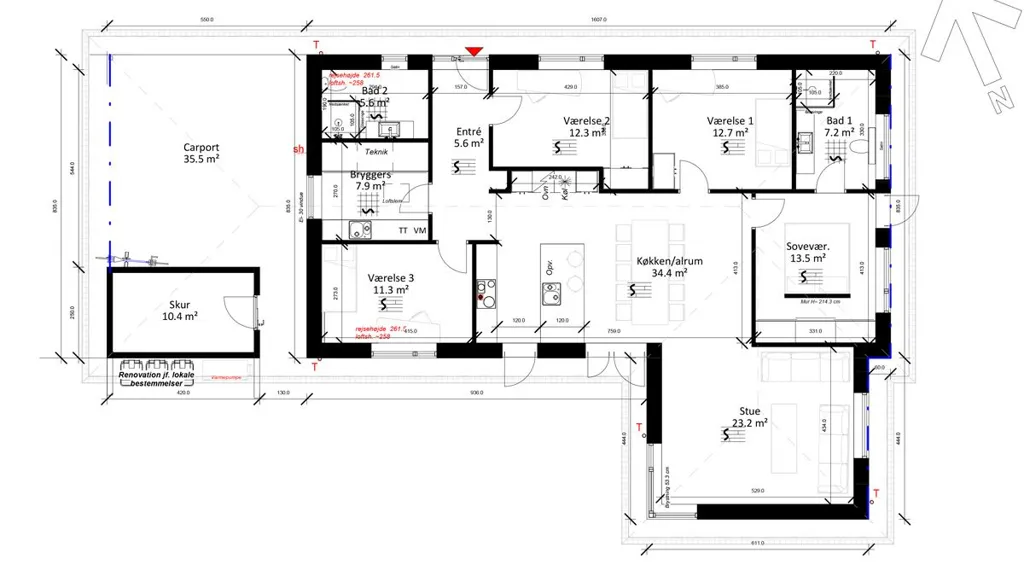 Plaan - Modern Flat with Balcony in Sorring