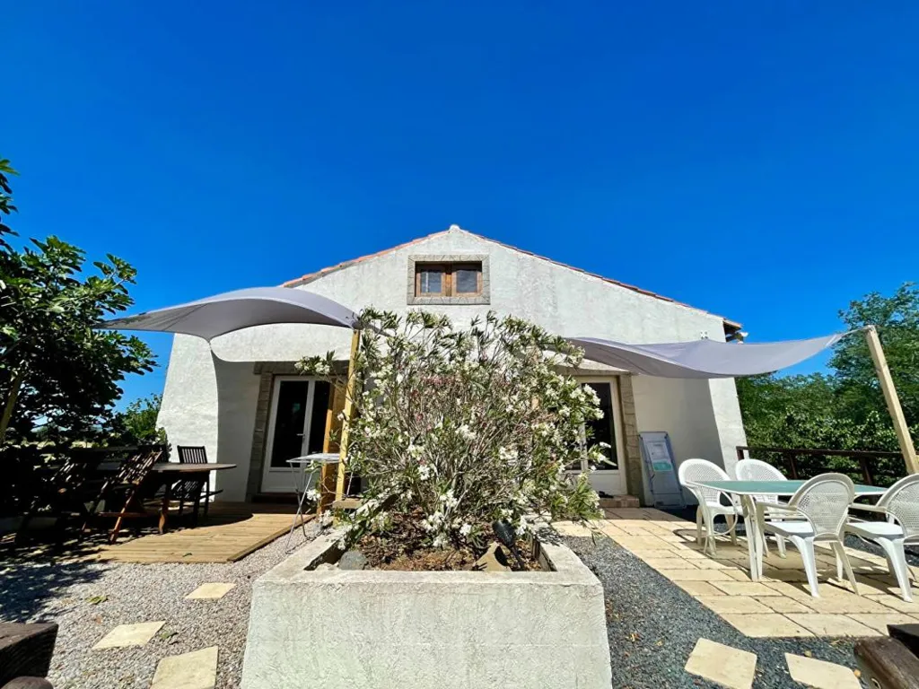 Terrace - Equestrian Estate with Gites in Servian