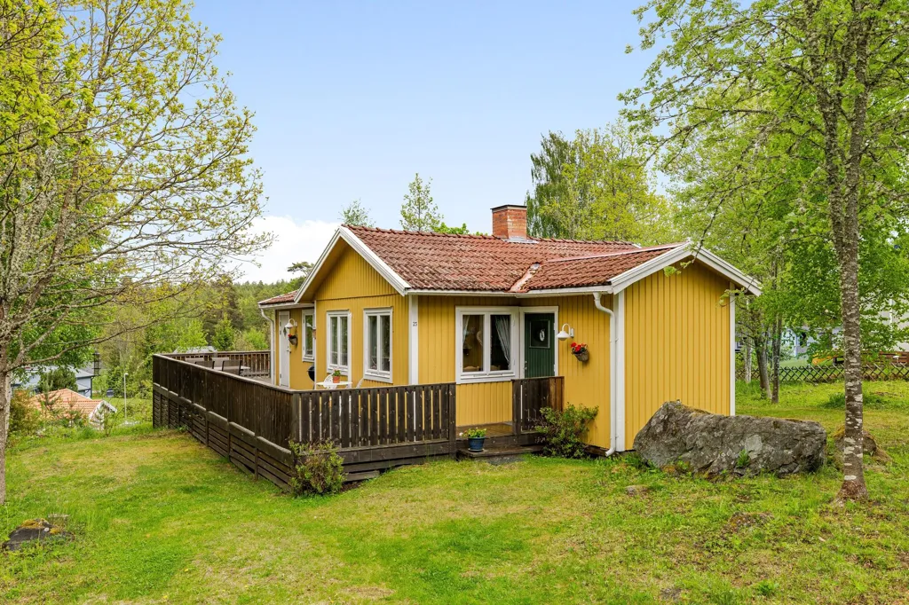 Välivaade - Charming Cottage with Lake View in Virserum
