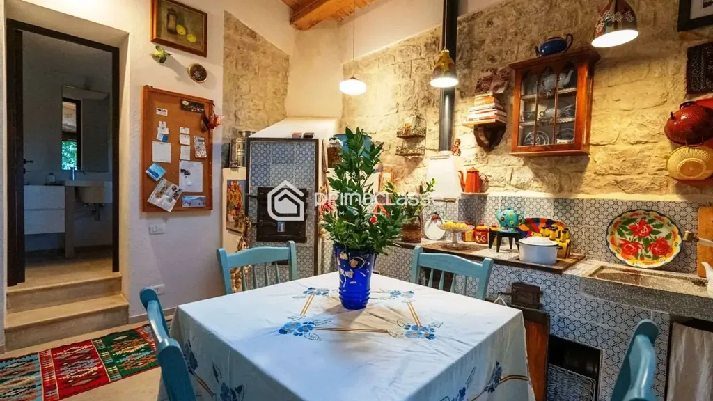 Sala da pranzo - Restored Casale with Pool in Modica Sorda