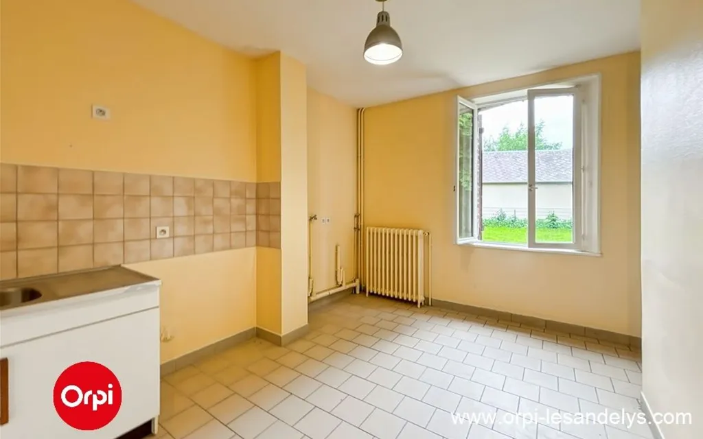Cuisine - Maison Ancienne au Calme avec Jardin à Les Andelys