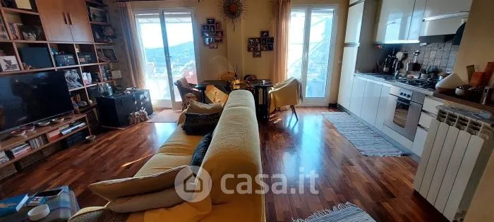 Séjour - Terraced Duplex in Dolcedo, Isolalunga