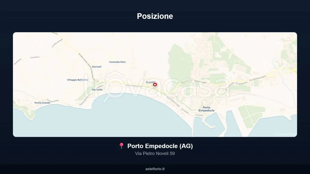 Apartment with Storage in Porto Empedocle