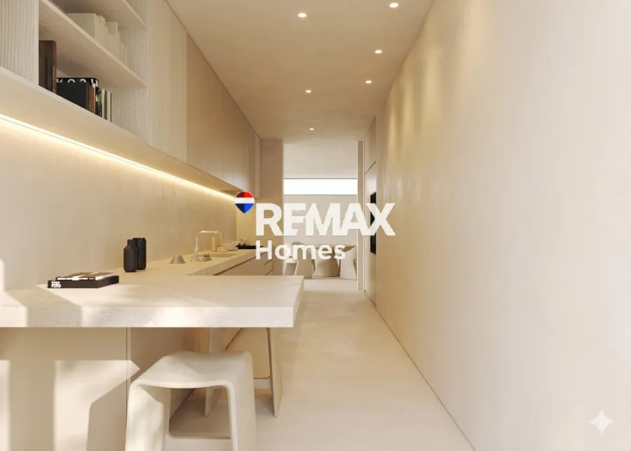 Cuisine - Apartment with Private Garden in Philothei