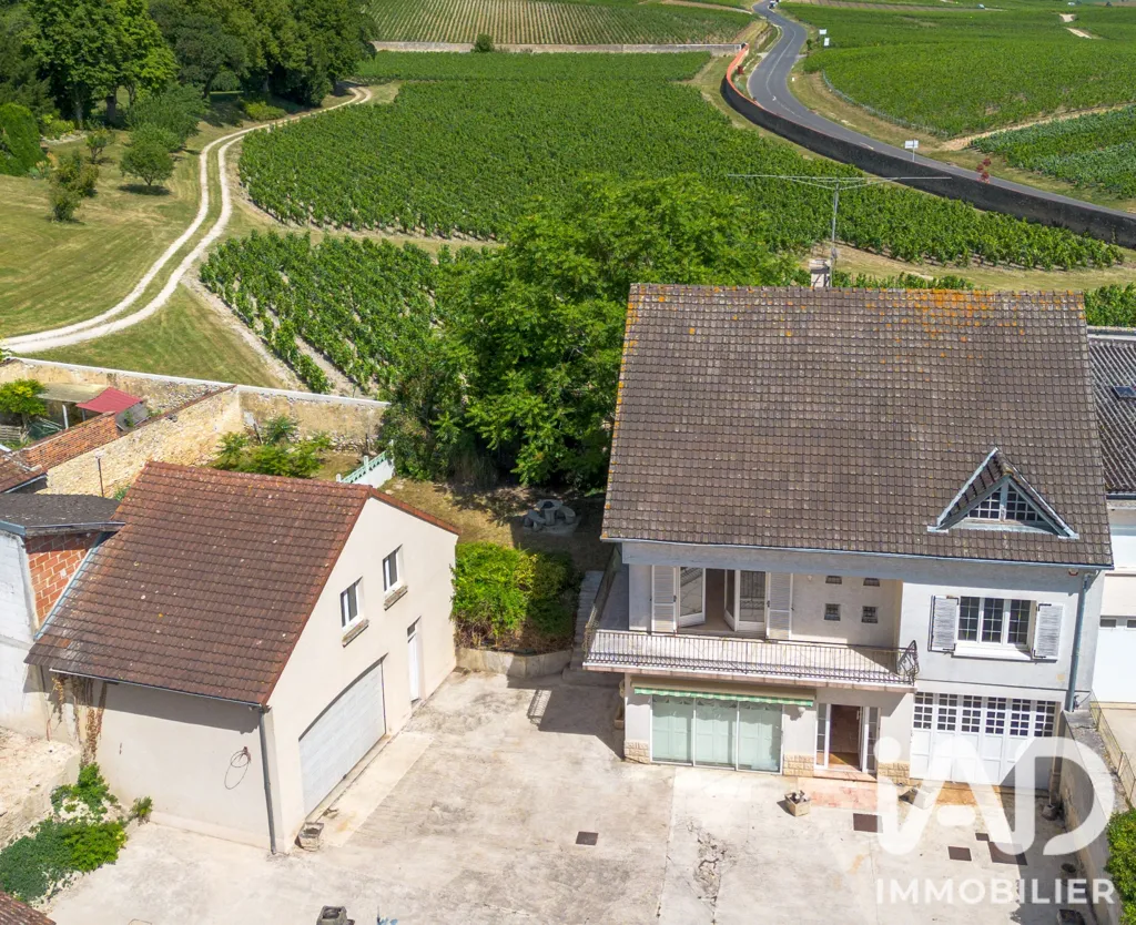 Vue aérienne - Maison de Caractère avec Jardin à Oger