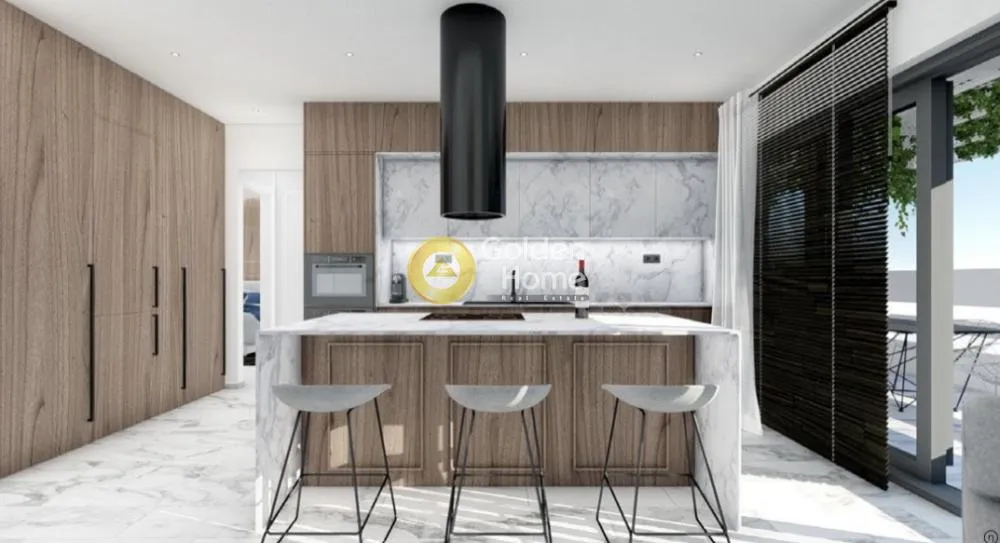 Cuisine - Apartment with Balcony in Keratsini - Amfiali