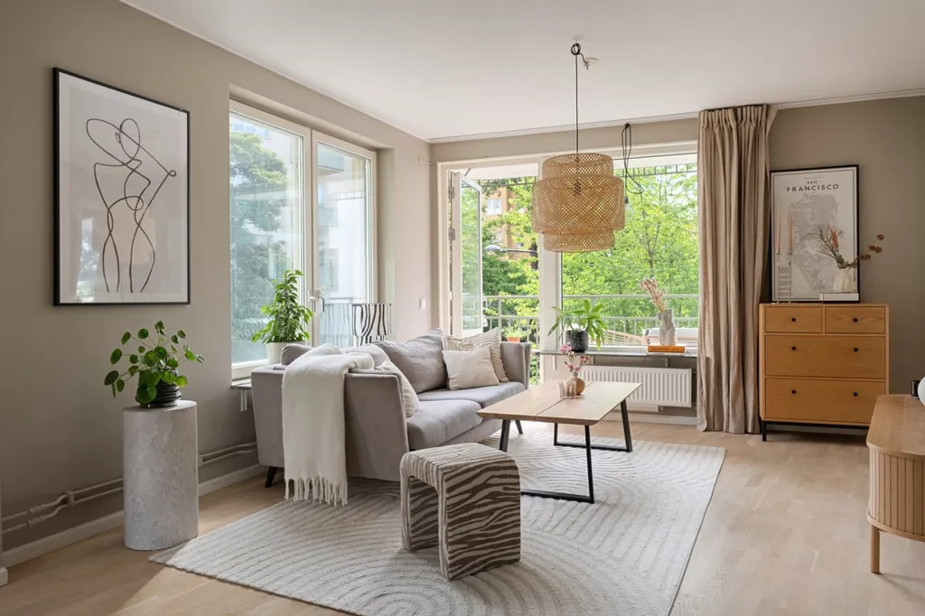 Soggiorno - Terraced House with Sea View in Lilla Essingen
