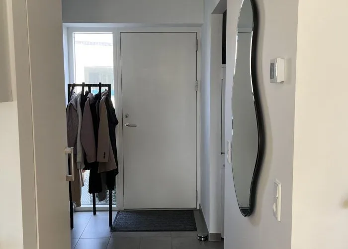 Hallway - 3-Bedroom Apartment with Balcony in Hasselager