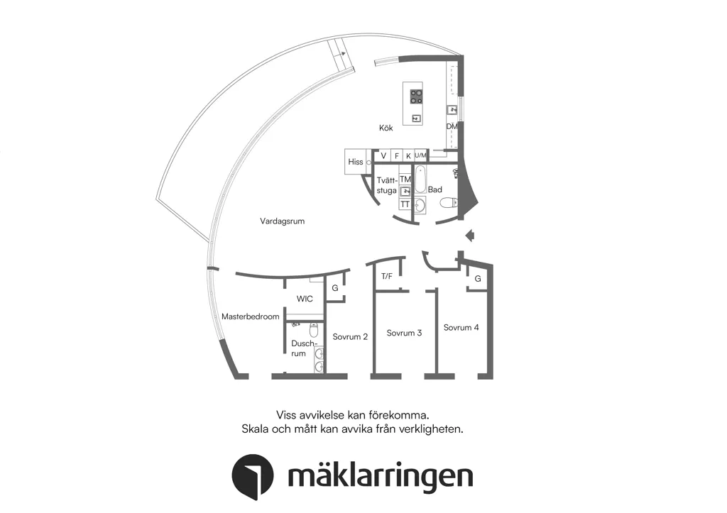 Plan - Pål Ross Villa with Panoramic View in Ekerö