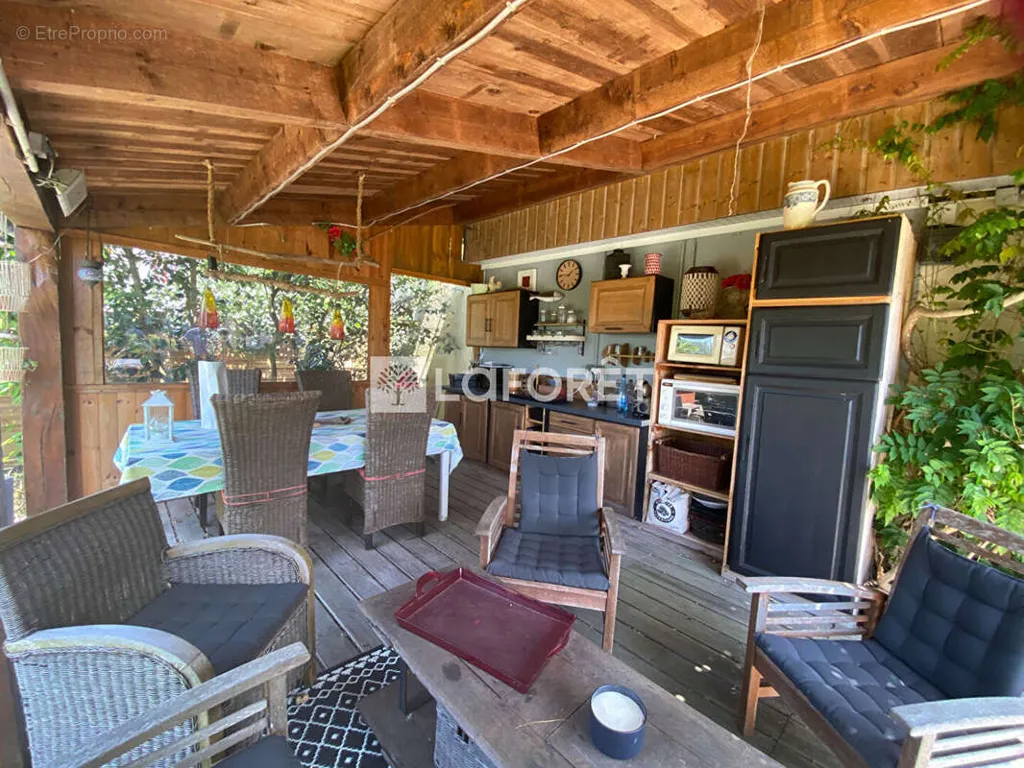 Terrasse - Maison avec Jacuzzi et Vue sur Trieux à Paimpol