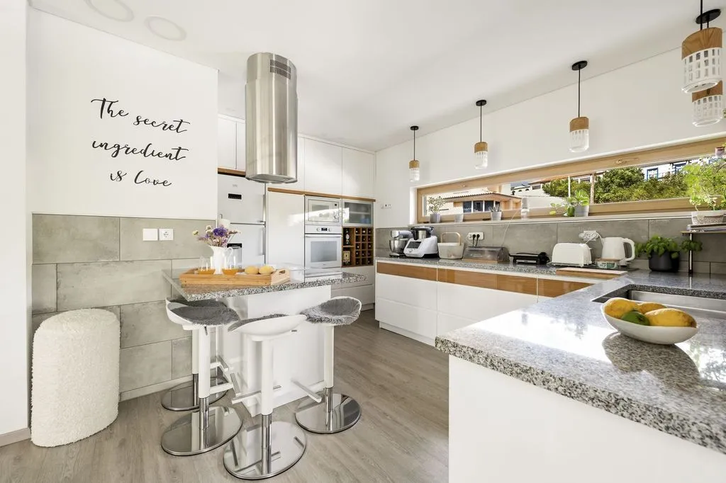 Cuisine - Modern Villa with Panoramic Views in Santiago do Cacém