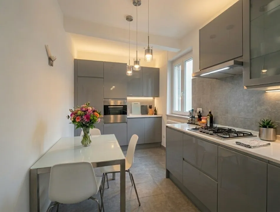 Cucina - Rustic Apartment with Sea View in Varano, Ancona