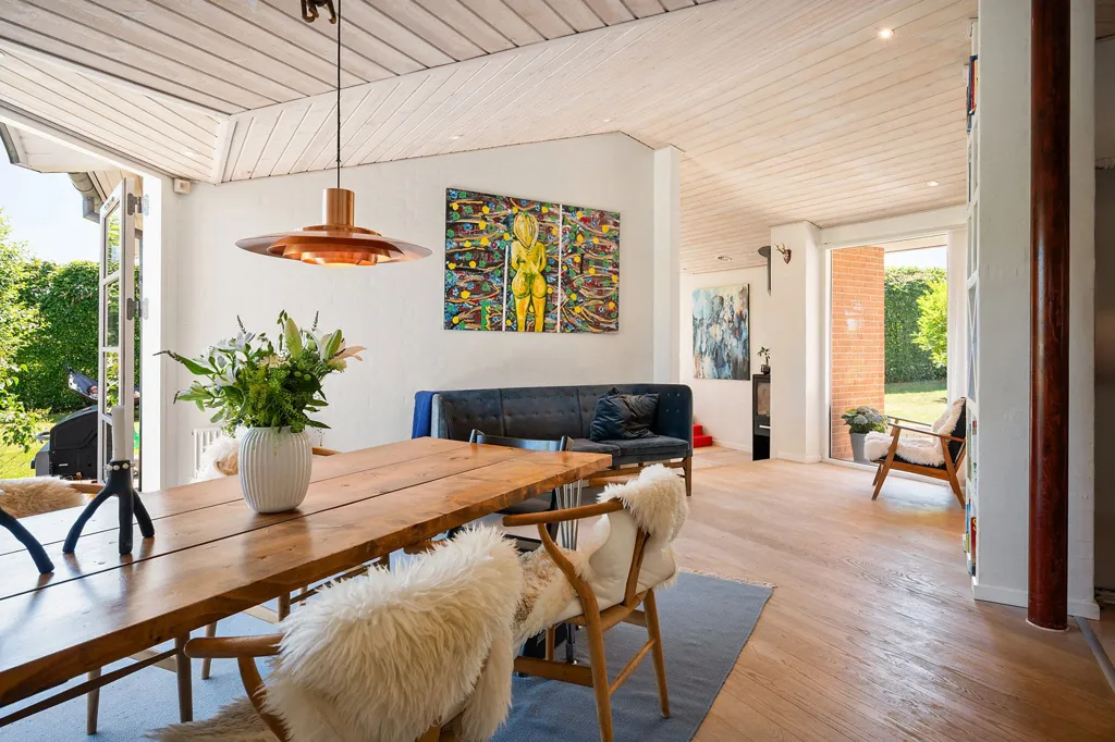 Sala da pranzo - Detached Villa with Garden in Odder