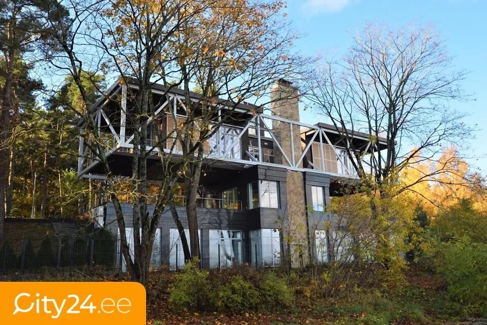 Exterior - Architectural Gem by the Lake in Latvia