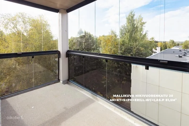 Balcone - Modern Apartment with Balcony in Tampere
