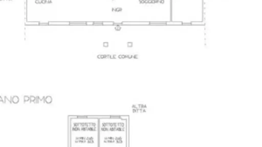 Floor Plan - Rustic Villa with Private Garden in Genola