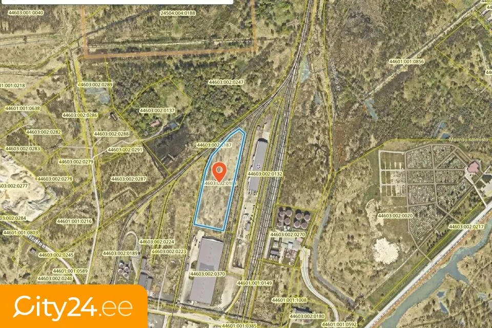 Industrial Premises with Detailed Plan in Maardu