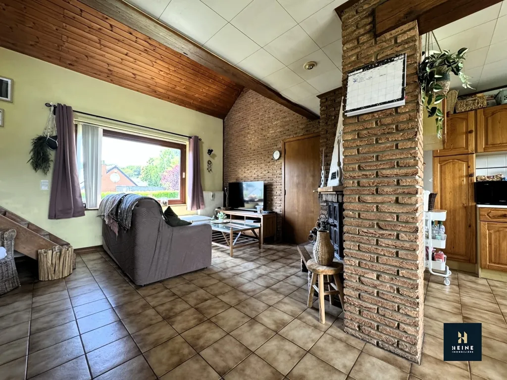 Séjour - Villa 4 Façades avec Jardin à Ohey