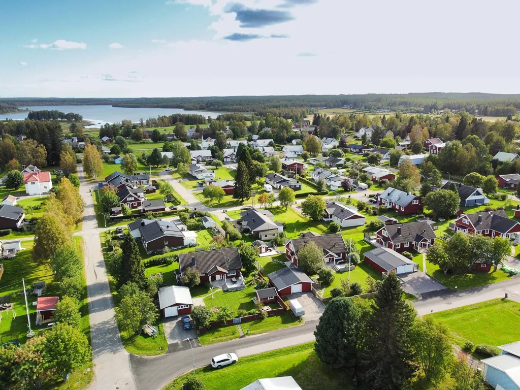 5-toaline maja asukohas Piteå kommun