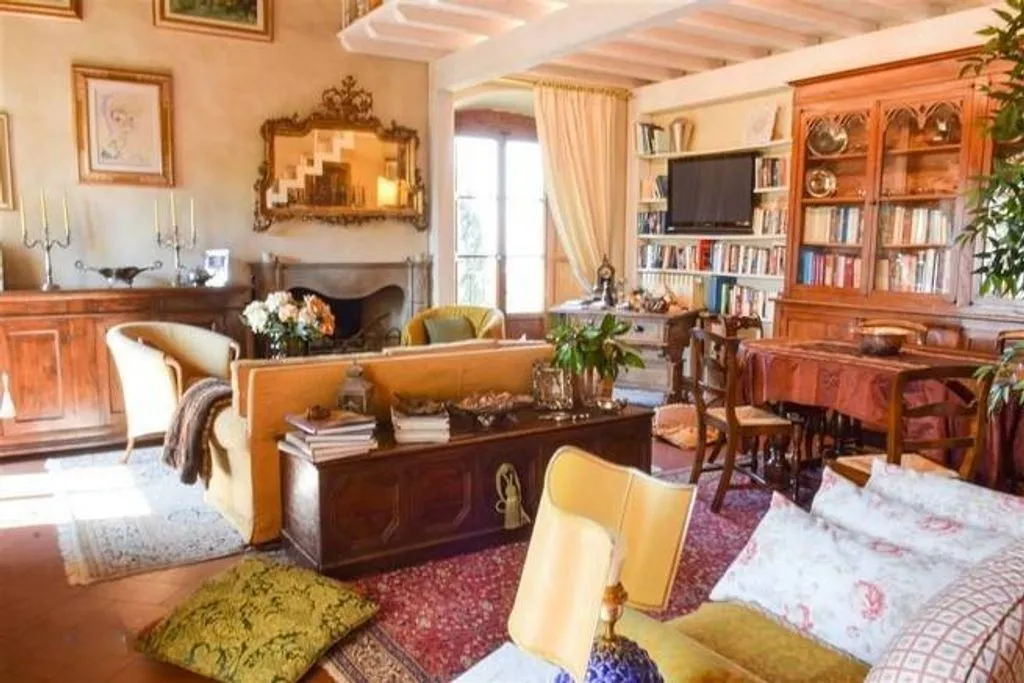 Séjour - Historic Villa with Panoramic View in Fiesole