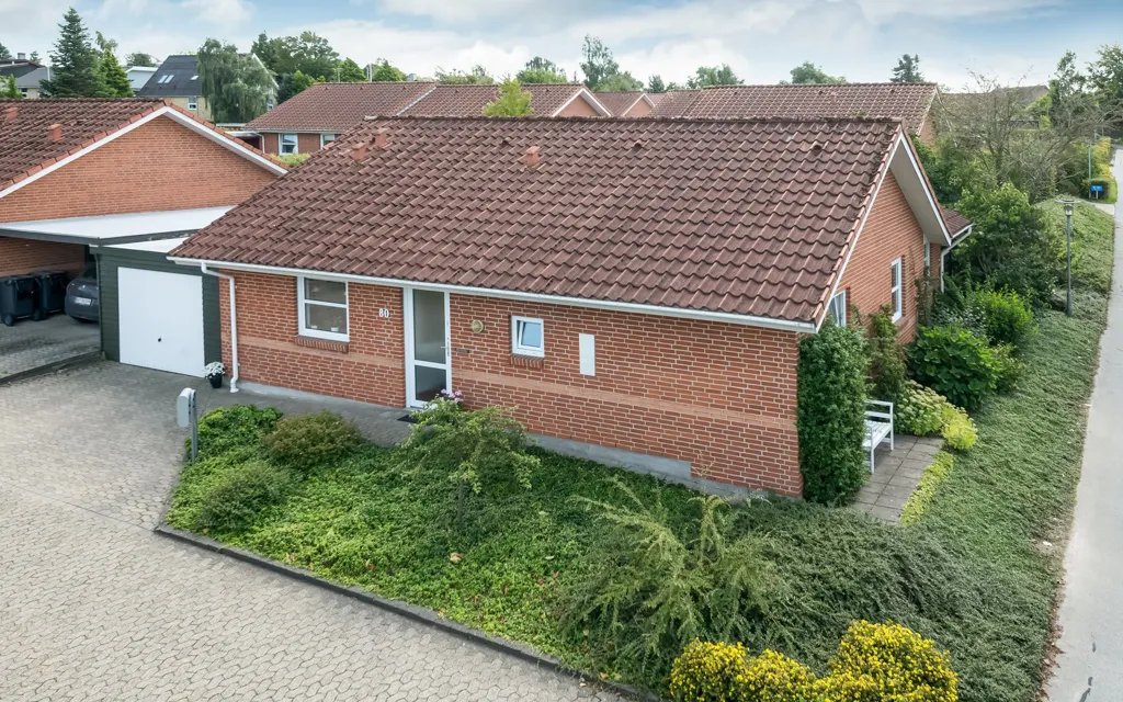 Vue aérienne - Renovated Home in Højhave Quarter, Tårs