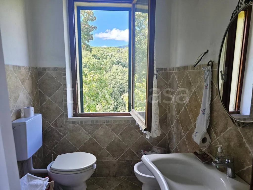 Salles de bain - Panoramic Apartment with Garden in Lisciano Niccone