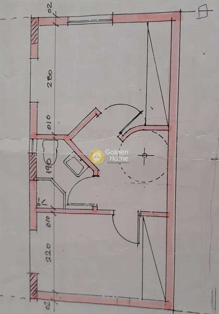 Plano - Semi-Finished Villa with Garden in Rafina Centre
