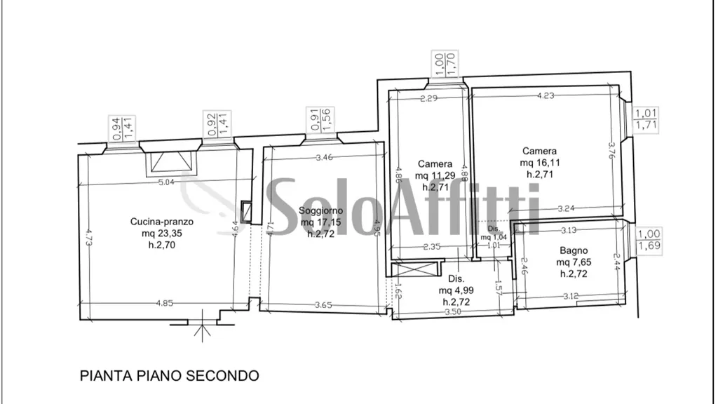 Plaan - Triplex with Recent Renovation in Cucigliana