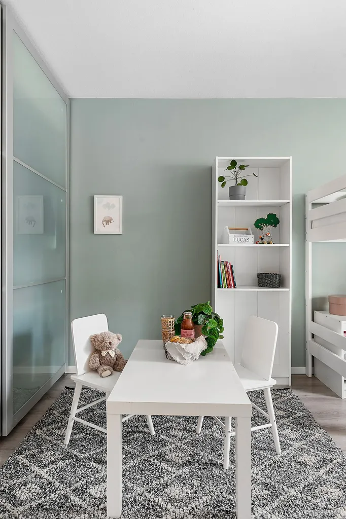 Bedrooms - Bungalow-Style Flat with Large Terrace in Olseröd