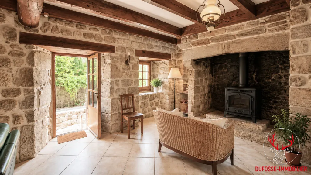 Elutuba - Renovated Stone House in Dornas, Ardèche