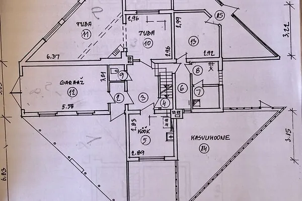 Plan - Cottage with Garden near Pärnu