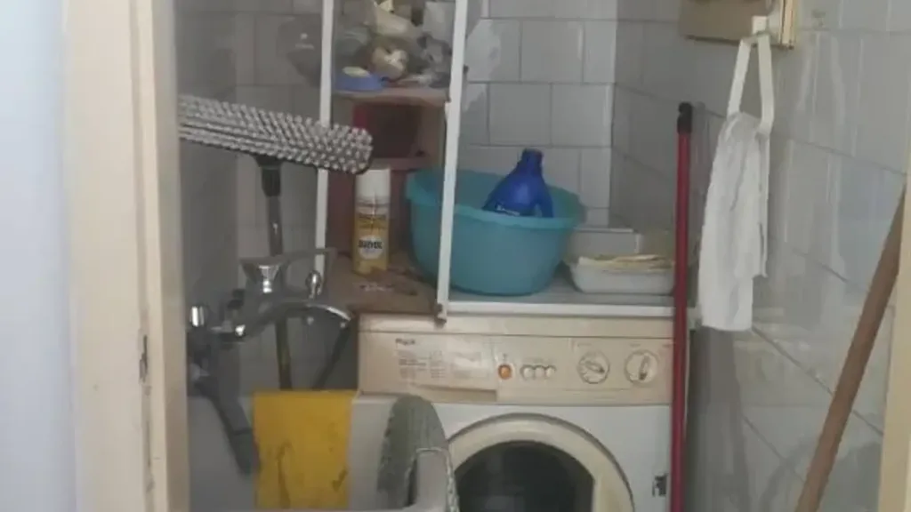 Pesuköök - Bright 2-Bedroom Apartment in Bari Centre