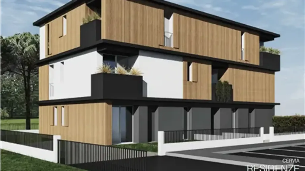 Newly Built Apartment with Balconies in Cervia