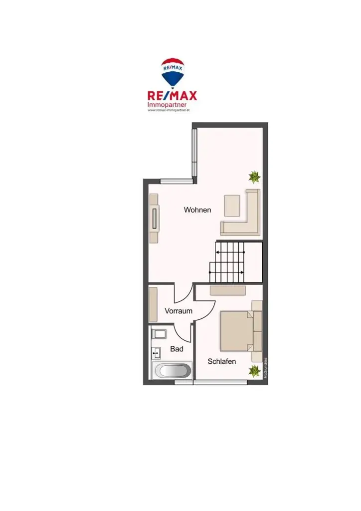 Plan - Terraced House with Large Terrace in Telfs