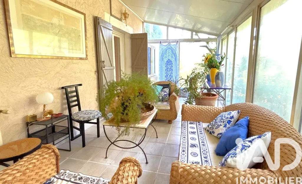 Terrasse - Maison de Plain-Pied avec Piscine au Muy