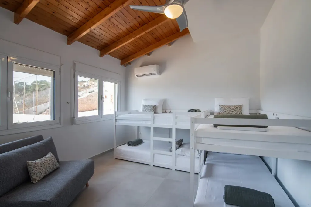 Chambres - Villa with Sea View in Daskaleio, Attica